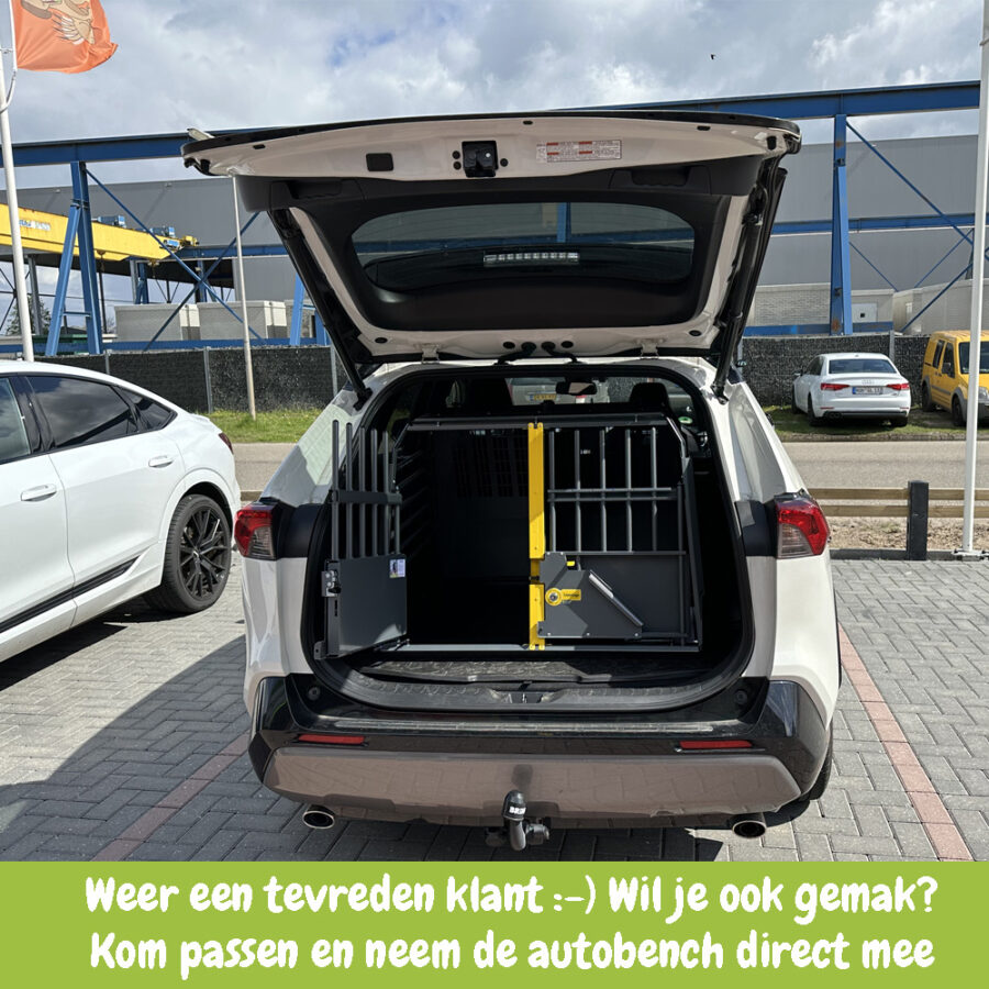 bench voor auto