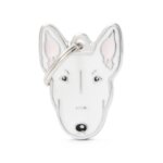 hondenpenning Bull Terrier wit