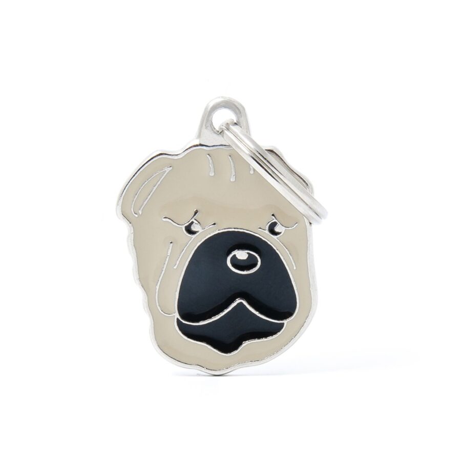 shar pei dog tag