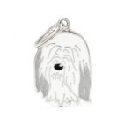 bearded collie hondenpenning