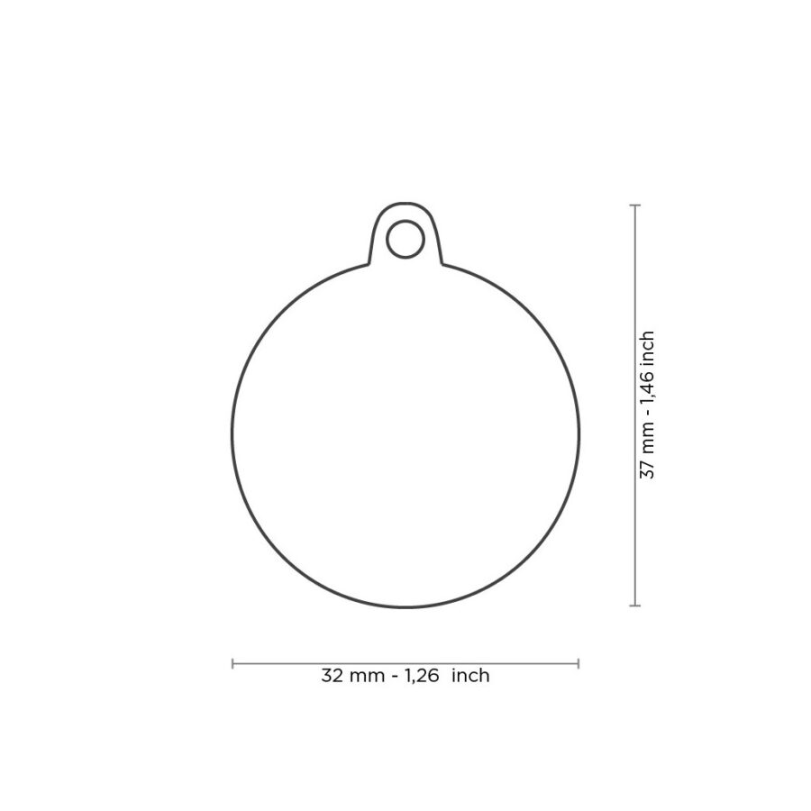 big circle fk platform hondenpenning