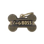 hondenpenning big bone bronx lady boss English brass