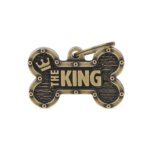 hondenpenning bone bronx the king English brass