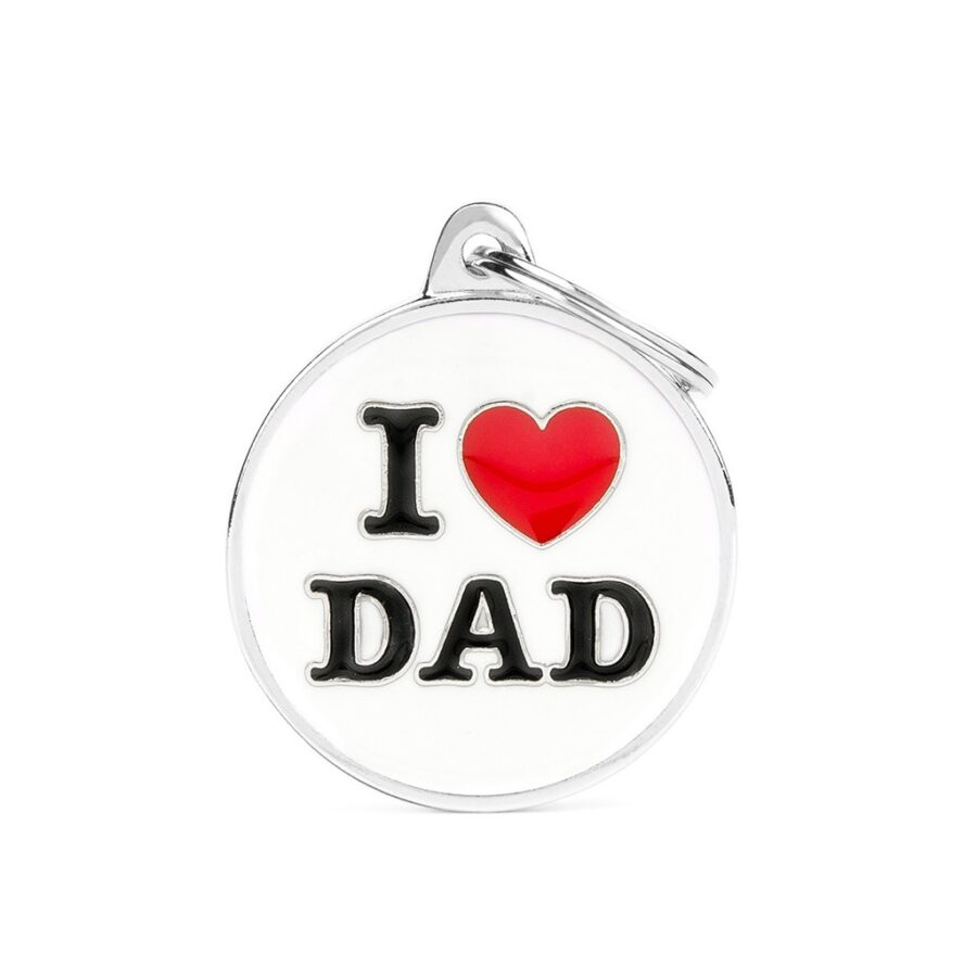 hondenpenning I love dad