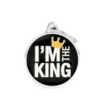 hondenpenning im the king groot