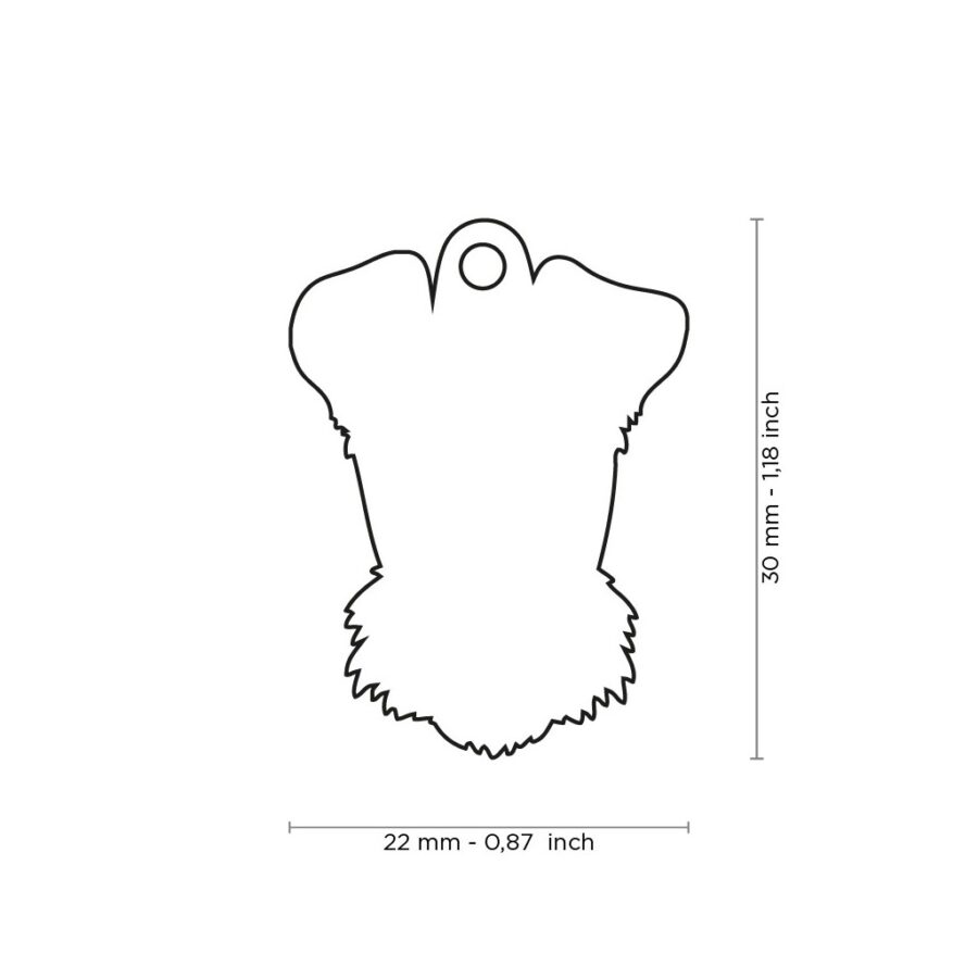 hondenpenning lakeland terrier