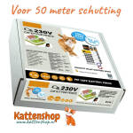 Katten omheining schutting set