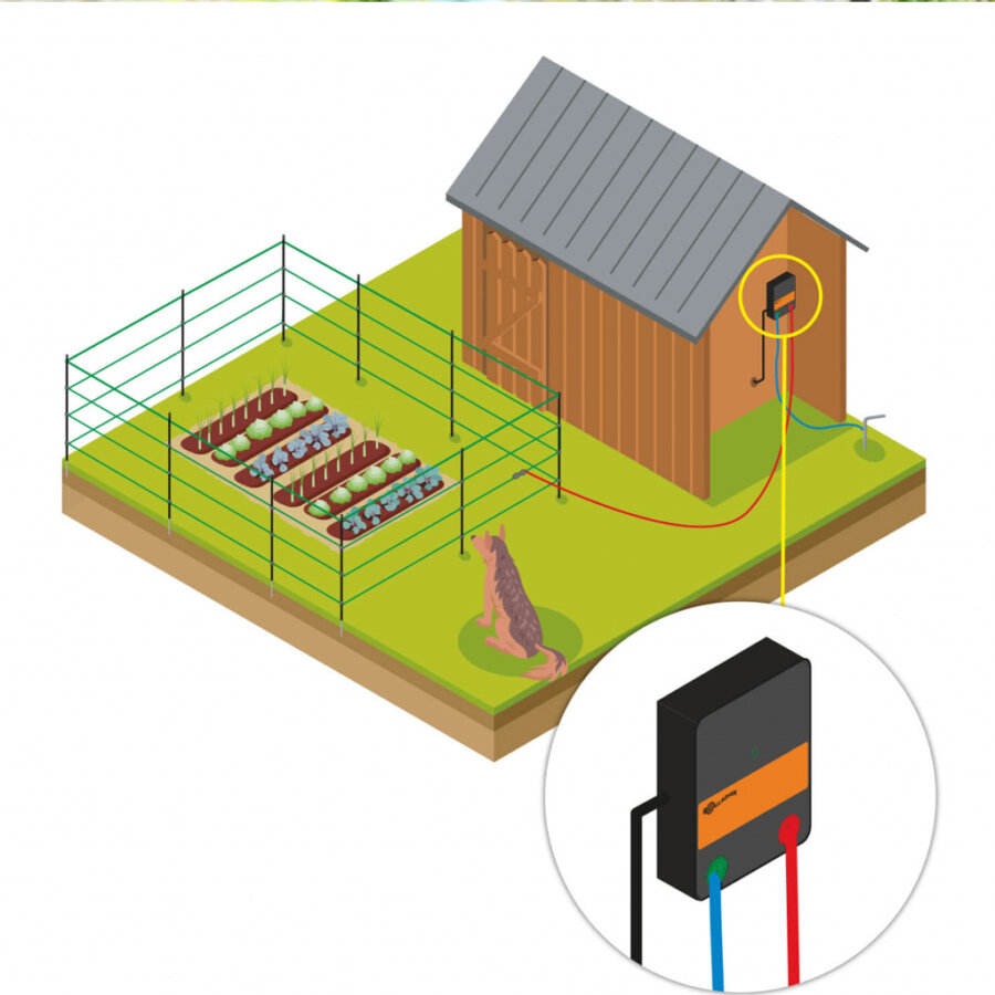 elektrische honden omheining